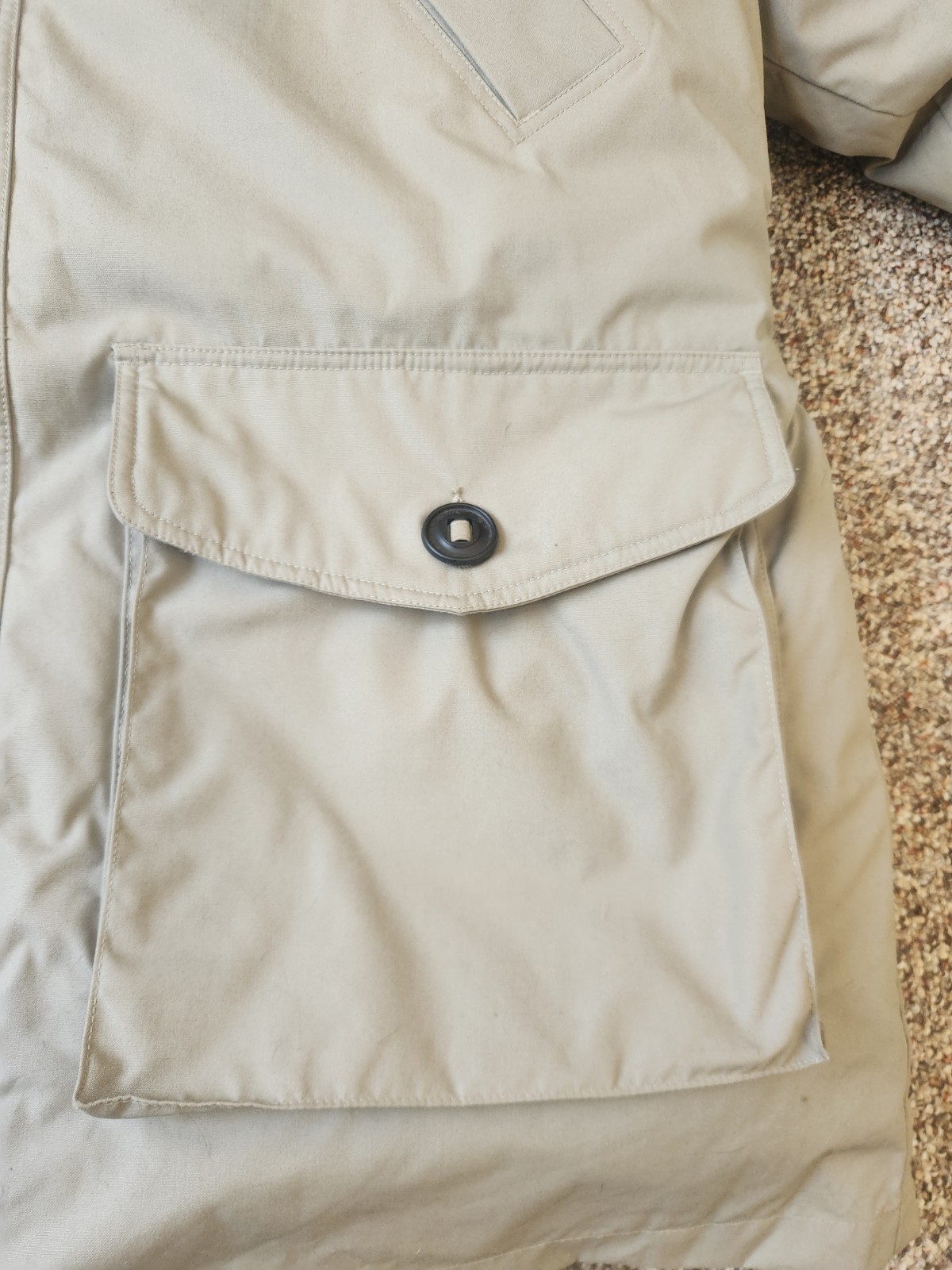 Cabelas Premier Northern Goose Down Parka Jacket Men’s XL Tan Hooded Insulated