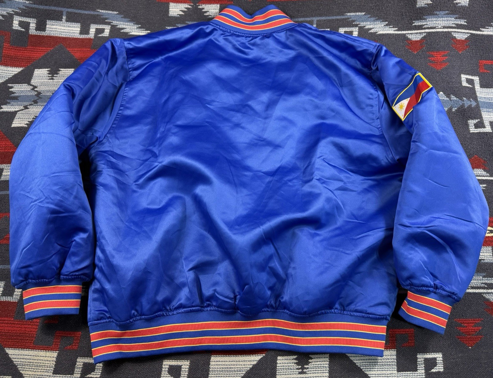 Seattle Mariners Filipino heritage night Satin bomber jacket Coat Philippines L
