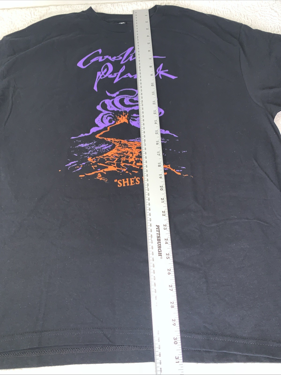 Caroline Polachek Volcano Tours Summer 2022 T-Shirt 2XL Gildan