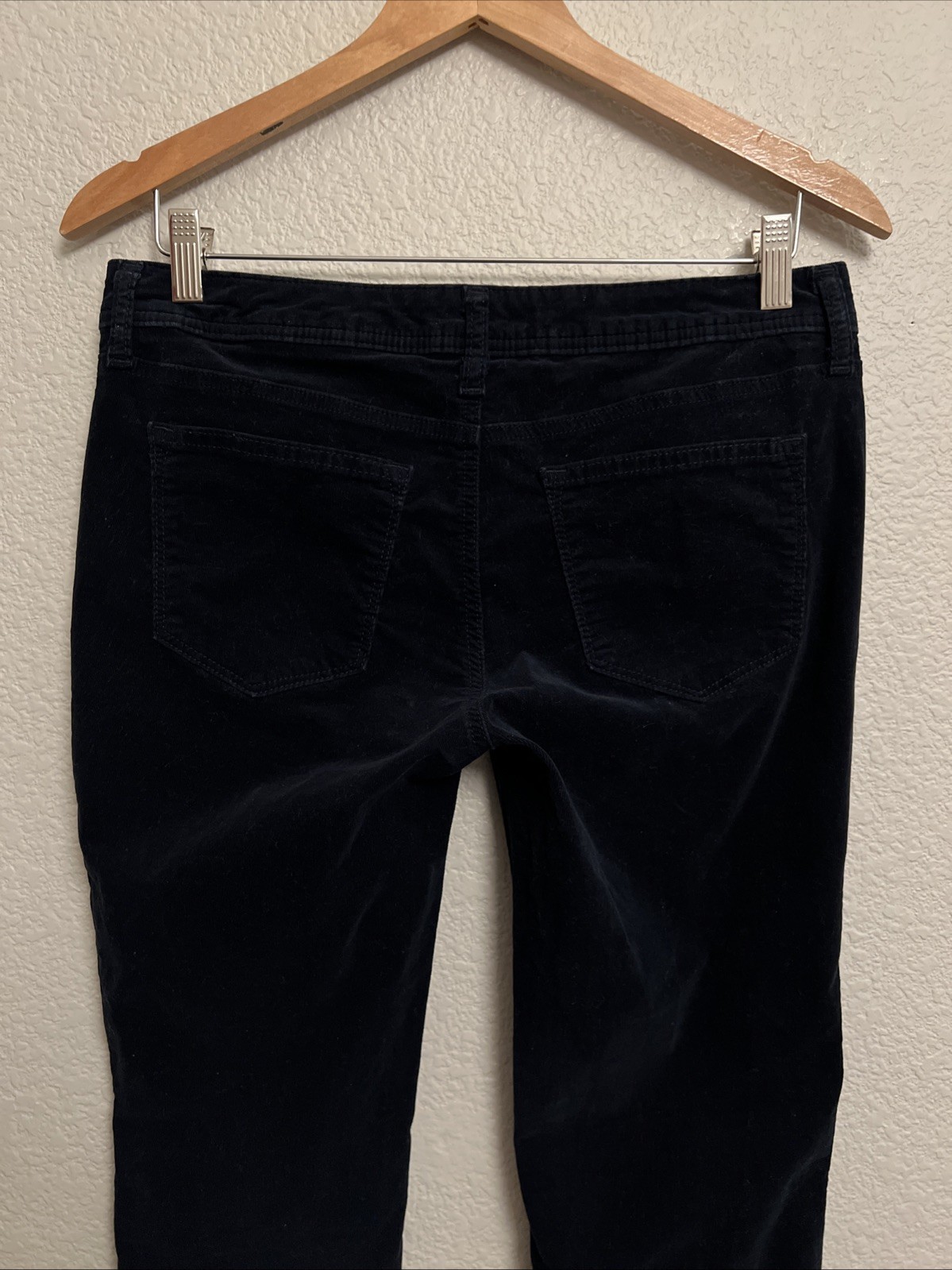 A New Approach a.n.a. Trouser Pants Coastal Cottage Academia Velvet Low Rise 10