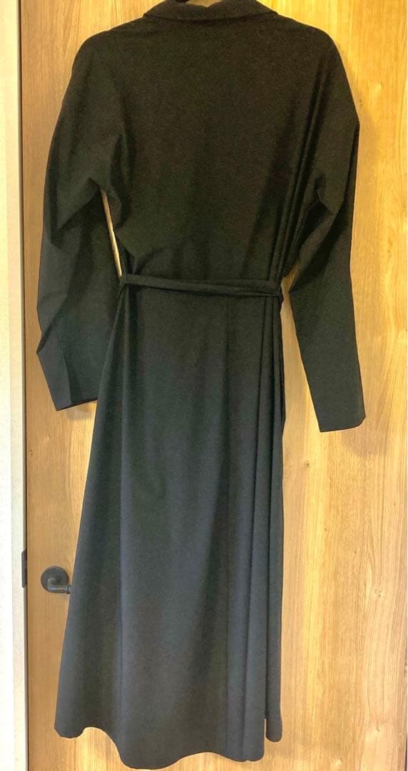KALLMEYER Long Dress Size M Black Rayon/Nylon Blend