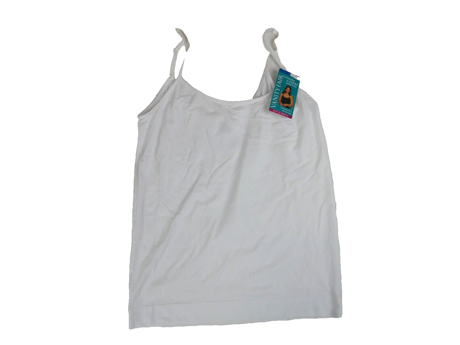 Vanity Fair Women’s Camisole Top M NEW White