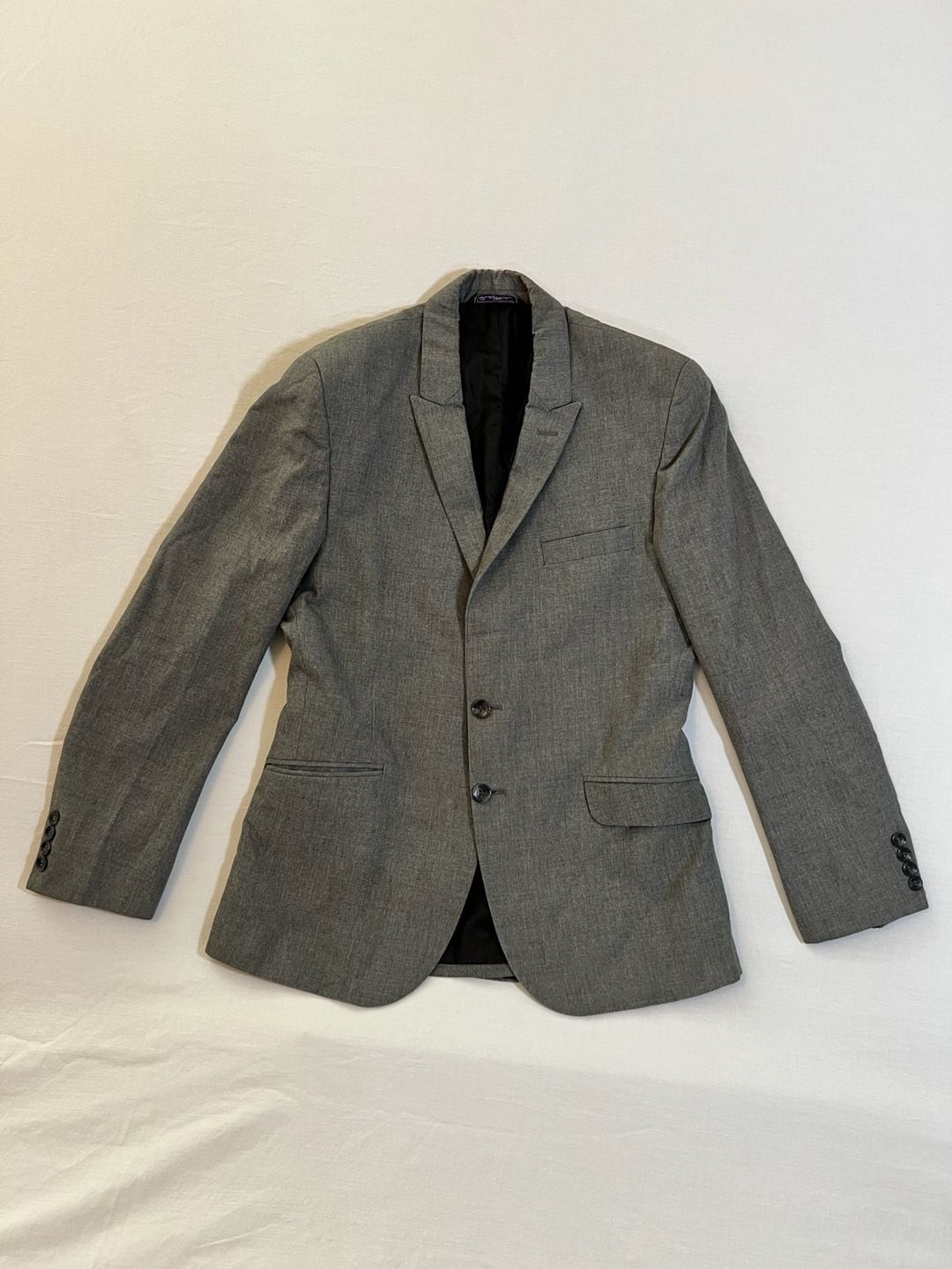 Dario Cárdenas Gray Two-Button Blazer Sport Coat