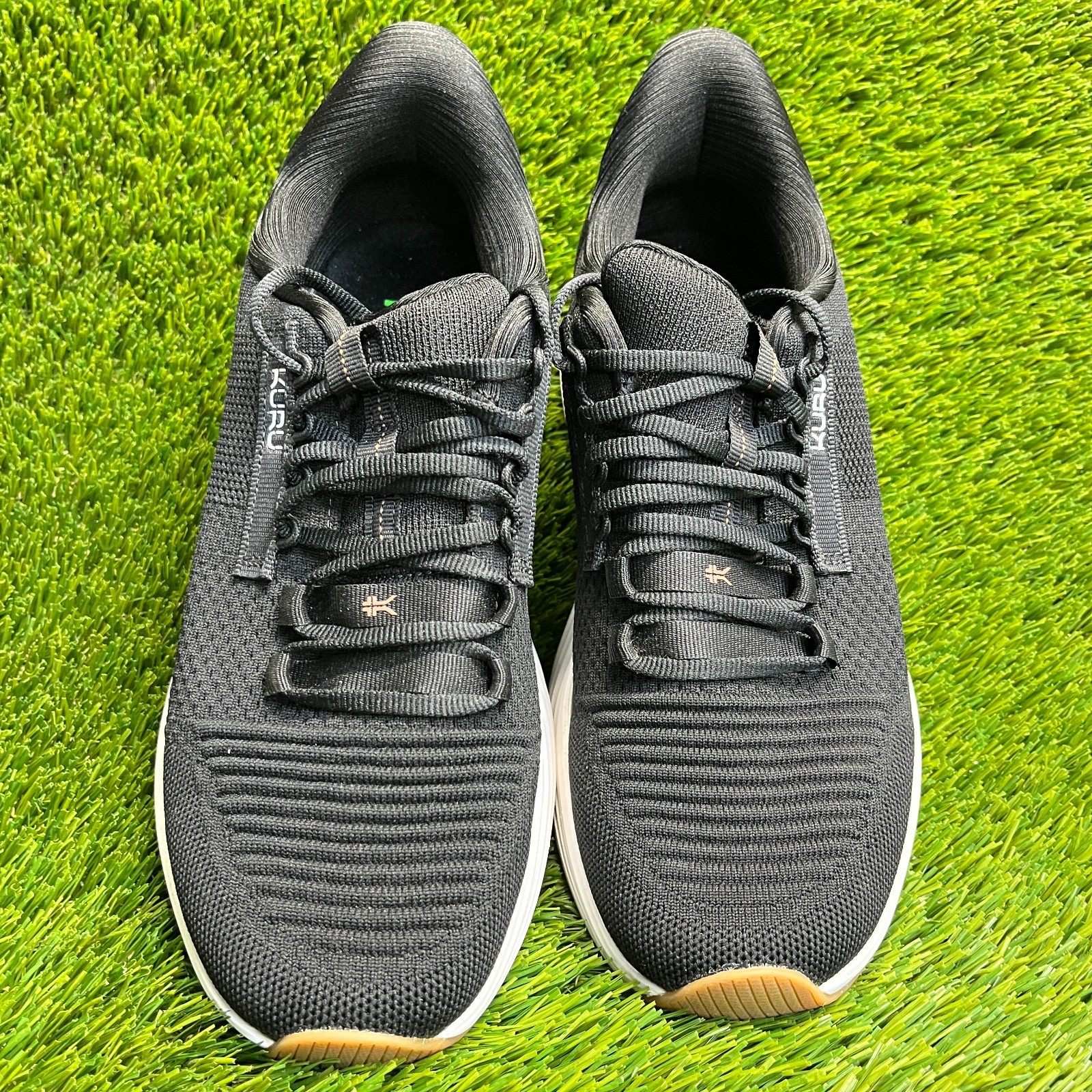 Kuru Atom 2 Womens Size 9.5 Black White Athletic Running Walking Shoes Sneakers