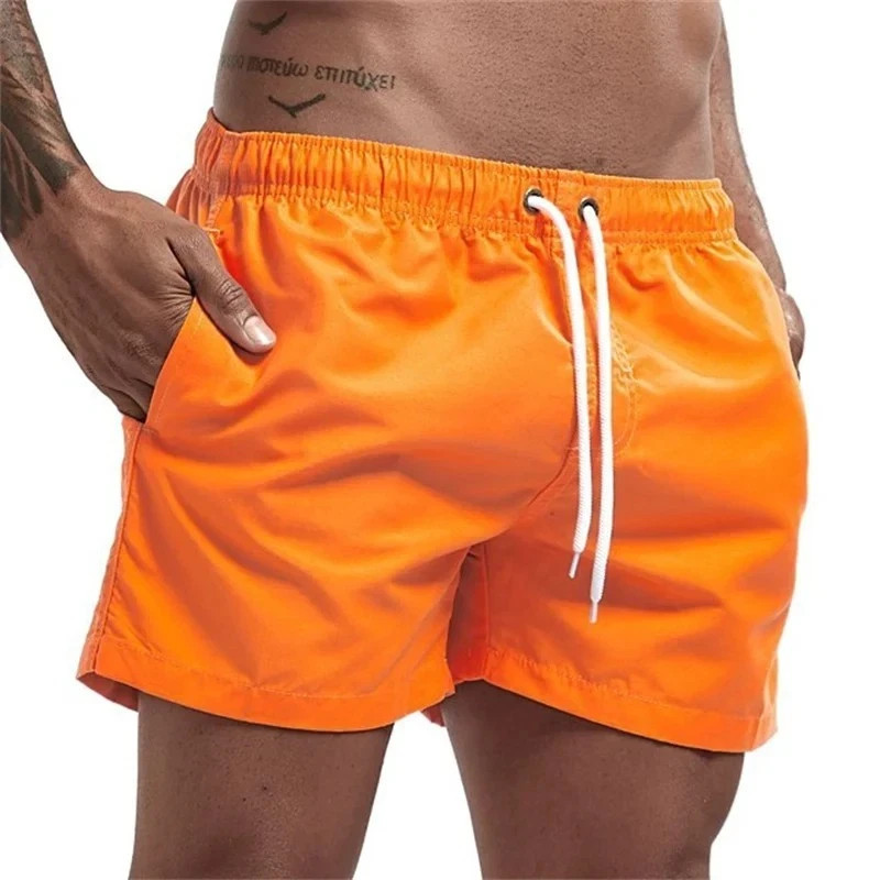 Men’s Quick Dry Mesh Lined Swim Trunks Pockets Beach Gym Shorts Pants Wear Gift