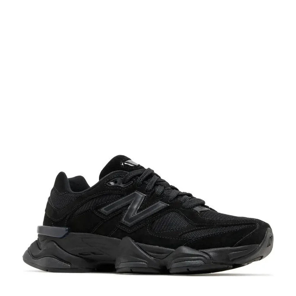 New Balance 9060 Triple Black Suede Men’s Sneakers
