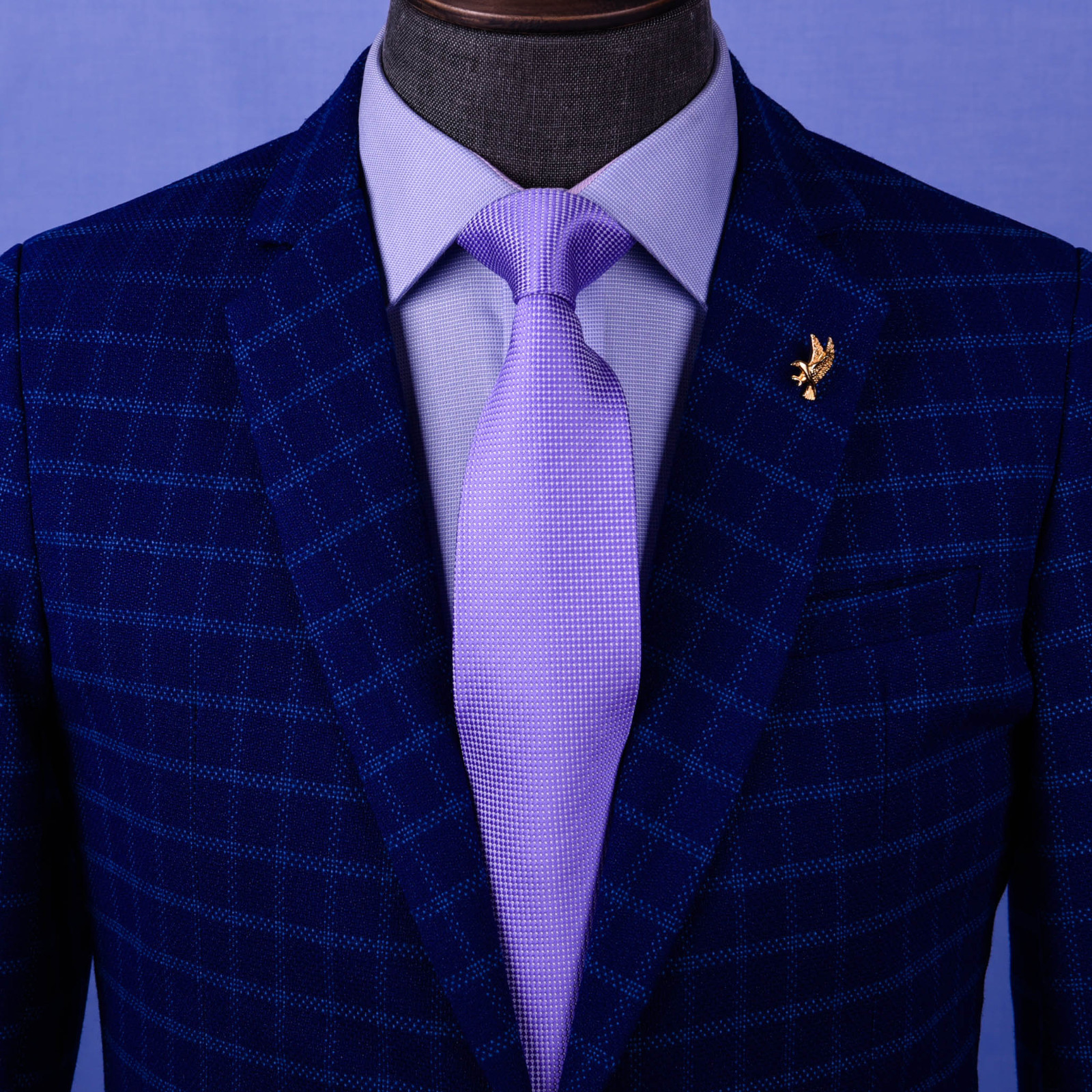 Soft Purple Snakeskin Patterned Classic Tie Mens 8cm Necktie Standard Regular GQ