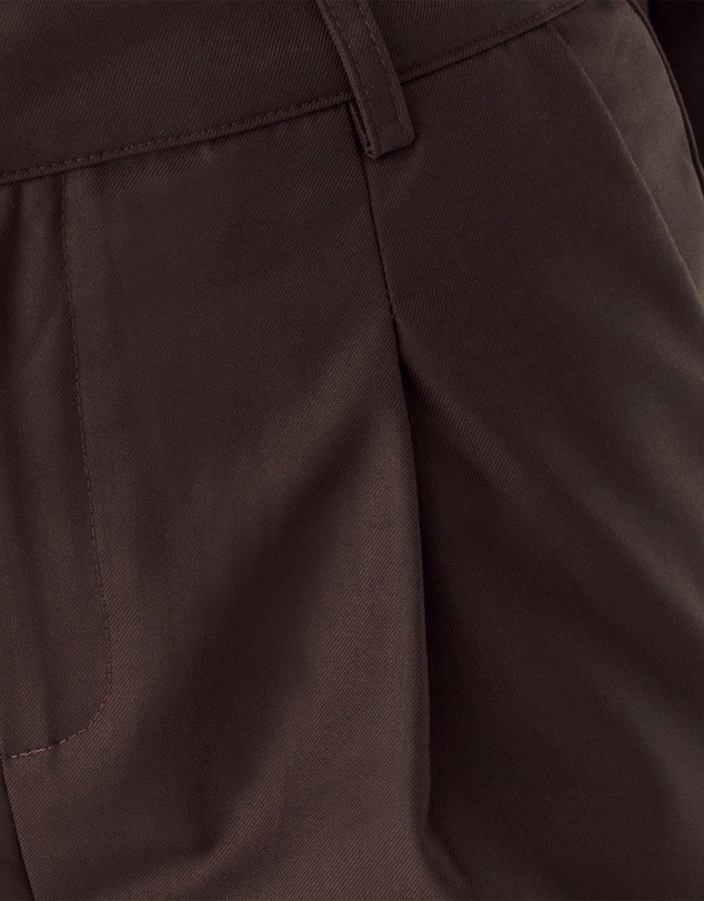 Willa The Label Pants Freya Chocolate Brown Womens Size AU 6 New Tags RRP $99.95