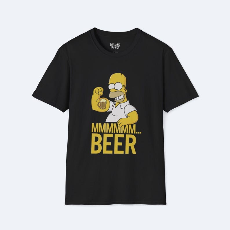 Homer Mmm Beer T-Shirt – The Simpsons Graphic T Shirt