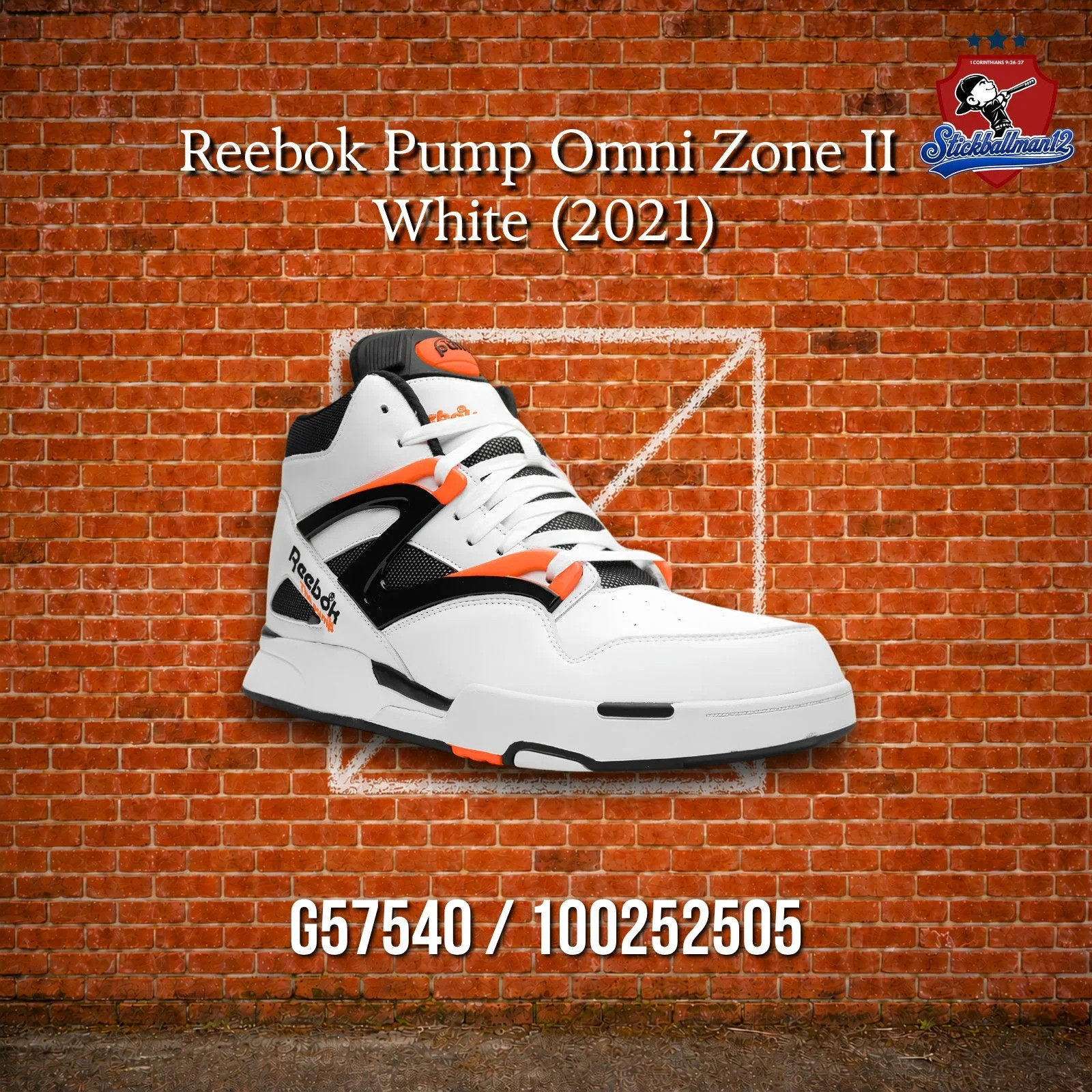 Reebok Pump Omni Zone II White (2021) – G57540 / 100252505