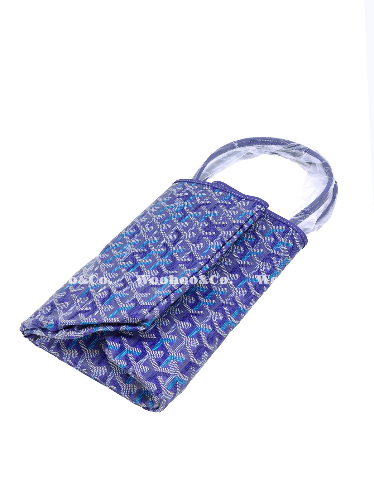 GOYARD Saint Louis Handbag Women’s Multicolored Blueberry Purple 15.7×7.9×12.6in
