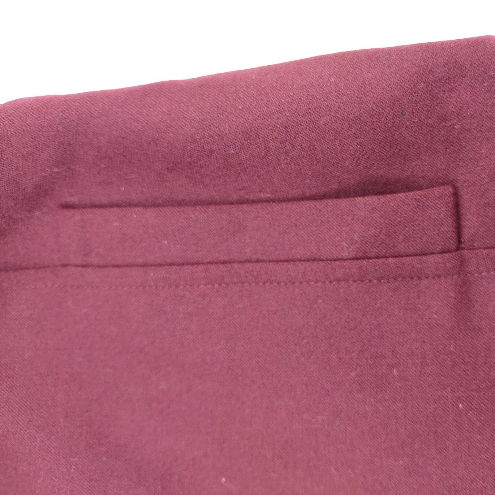 Talbots Stretch Fabric Wool Blend Jacket Blazer Red Women Size 10 2 Buttons Used