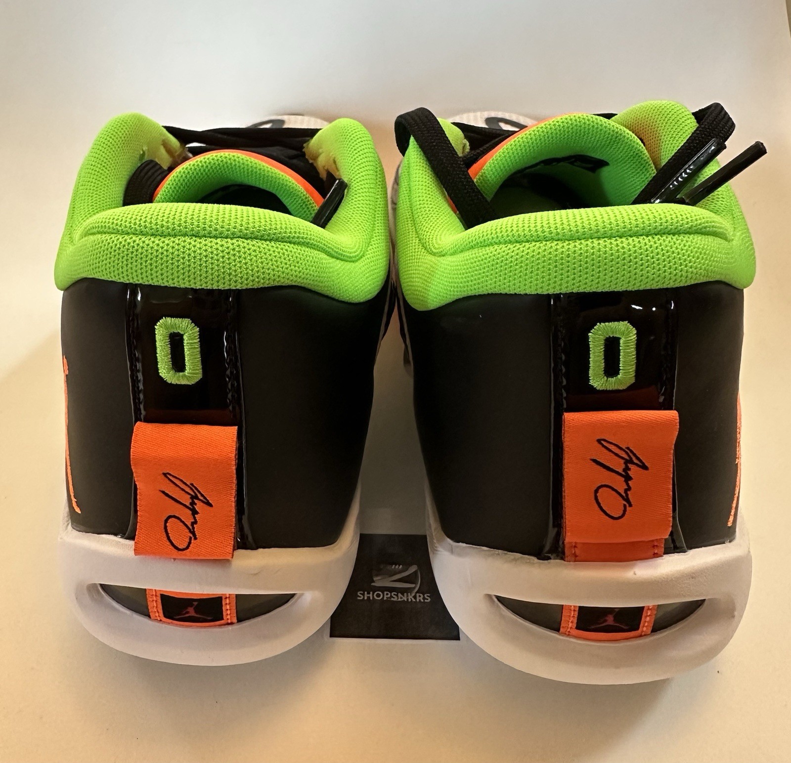 Nike Air Jordan Tatum 1 ‘Home’ White/Green/Orange DZ3324-108 Men’s US 12