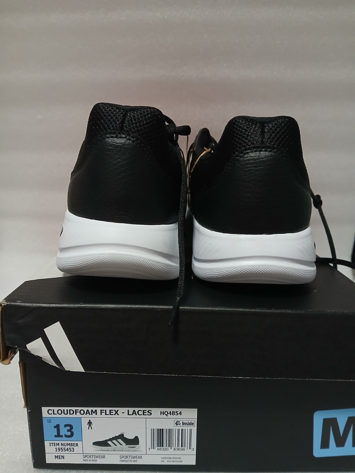 Brand New Adidas Cloudfoam Flex-Laces Men, Size 13