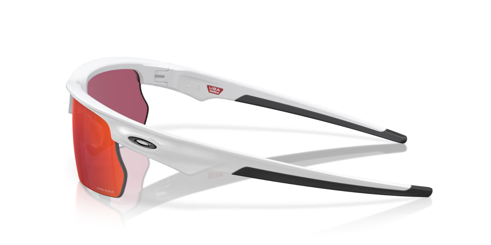 Oakley Sunglasses Bisphaera OO9400-1068 Matte White Frames w/ Prizm Field Lenses