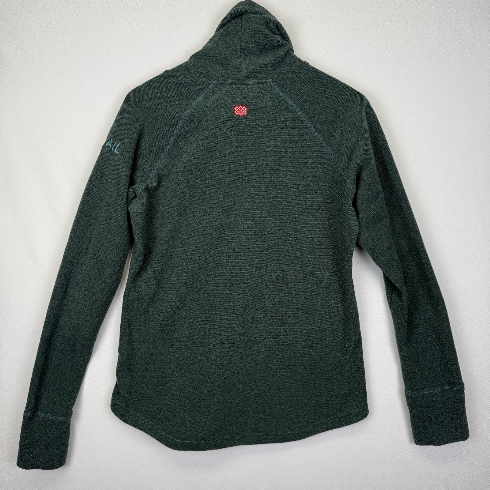 Sherpa Adventure Gear Cowl Neck Pullover Sweater Vail Resorts Womens Size M Grey