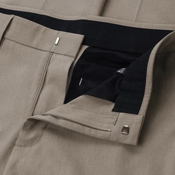 Kenneth Cole Reaction Men’s Techni-Cole Slim-Fit Pants, Tan, Size 32X34