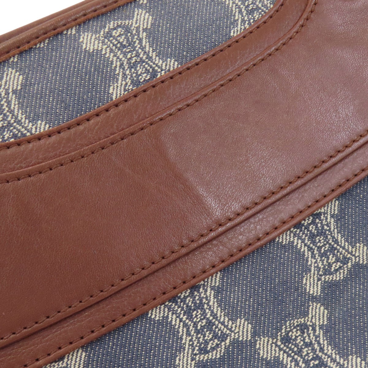 CELINE Boogie bag Handbag Denim Leather Ladies [Used]