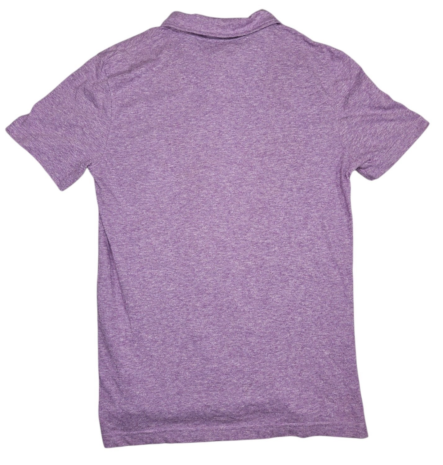 Arizona Jean Co Polo Shirt Mens Medium M Purple Heathered Short Sleeve Casual