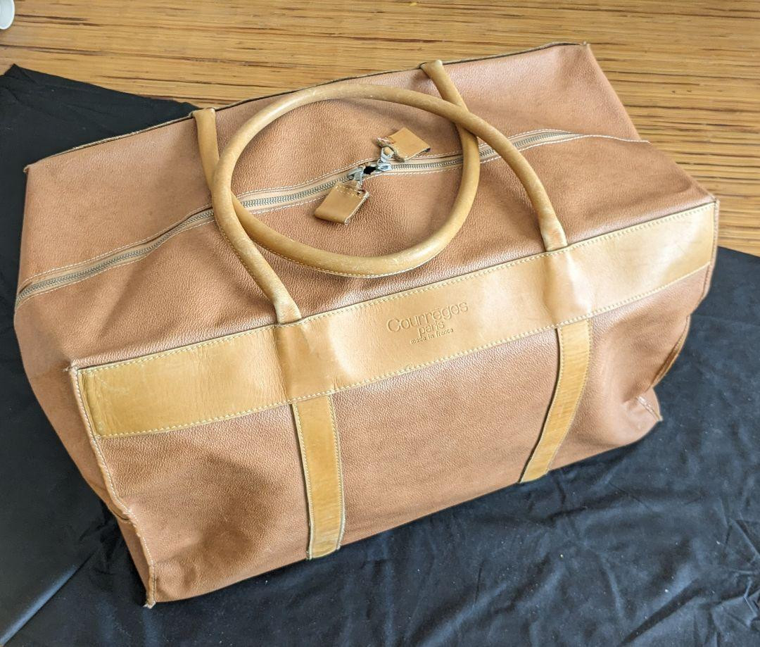 Courreges Boston Bag 21.6 inches Brown