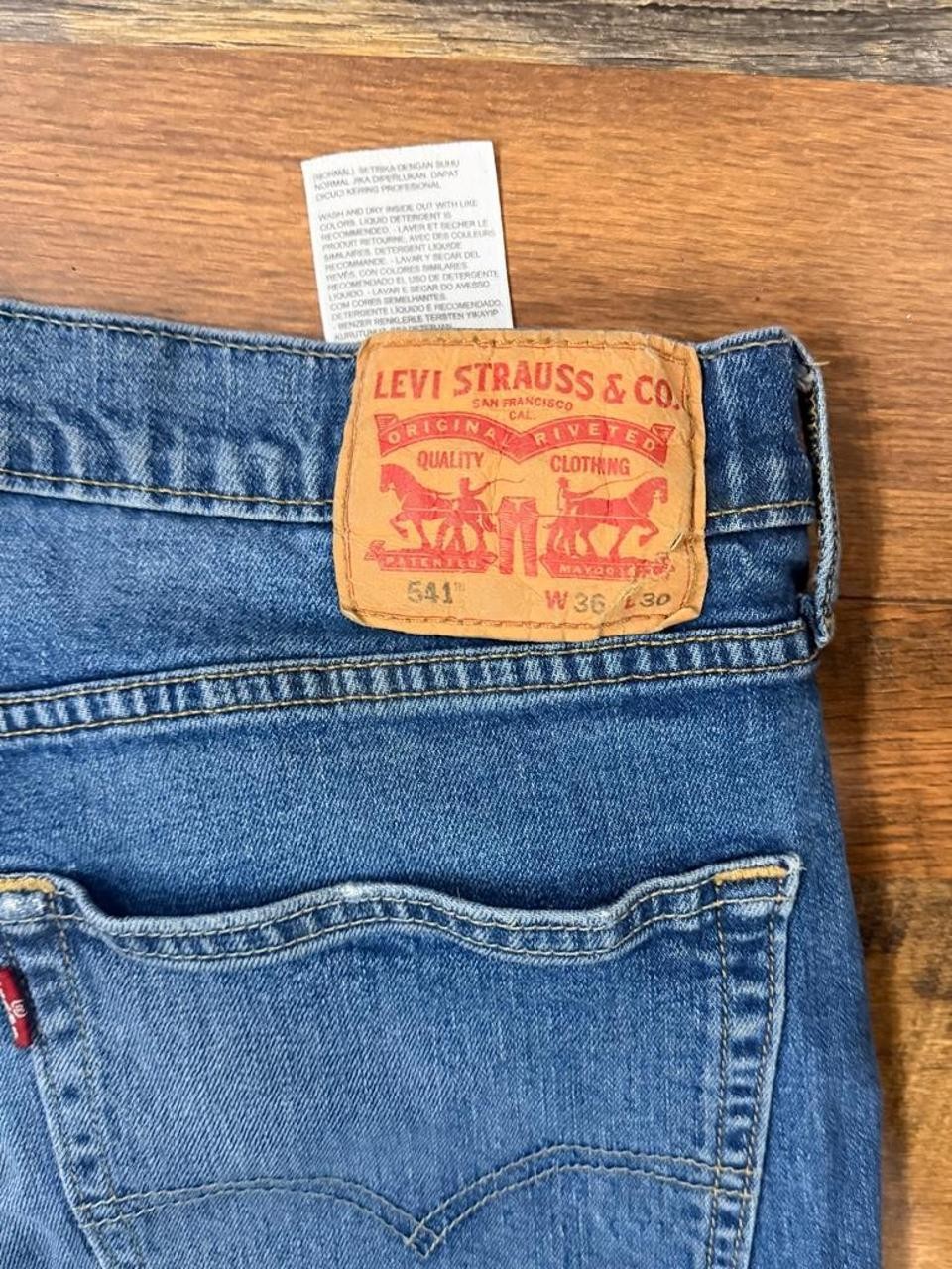 Levi’s 541 blue jeans