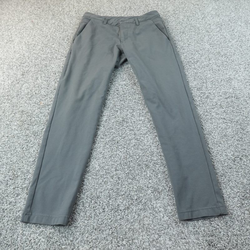BYLT Pants Mens M Gray Performance Chino Everyday Pant Premium Basics Atheltic
