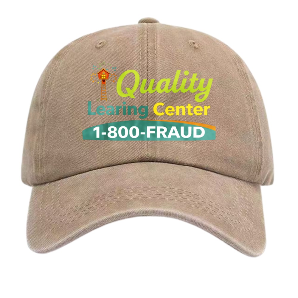 Unisex Edgy Quality Learning Center Print Dad Hat|Daily Errands & Meme Lover Cap