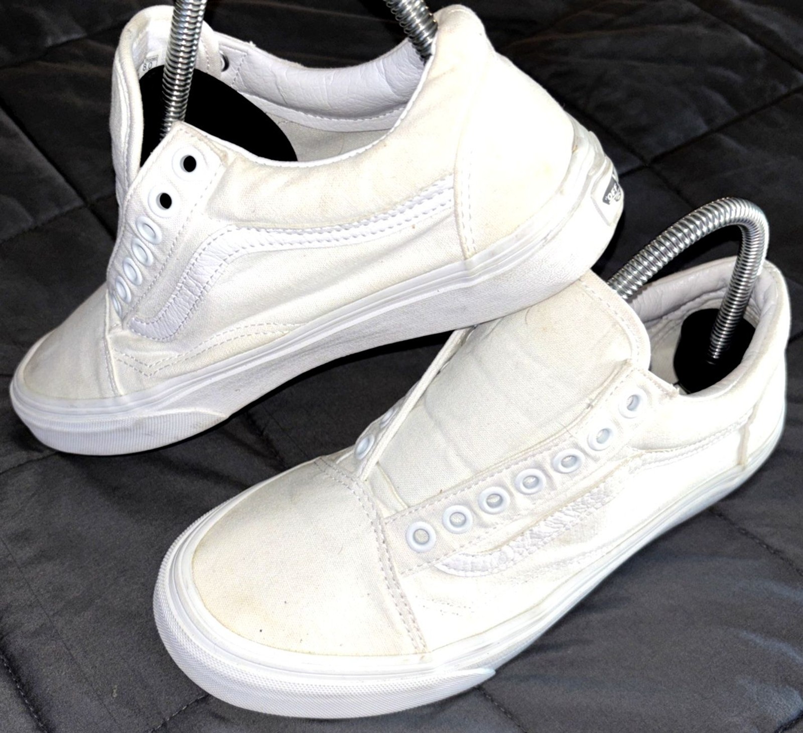 Vans Mens Off The Wall 508731 White Casual Shoes Sneakers Size Men 6.5/Women 8
