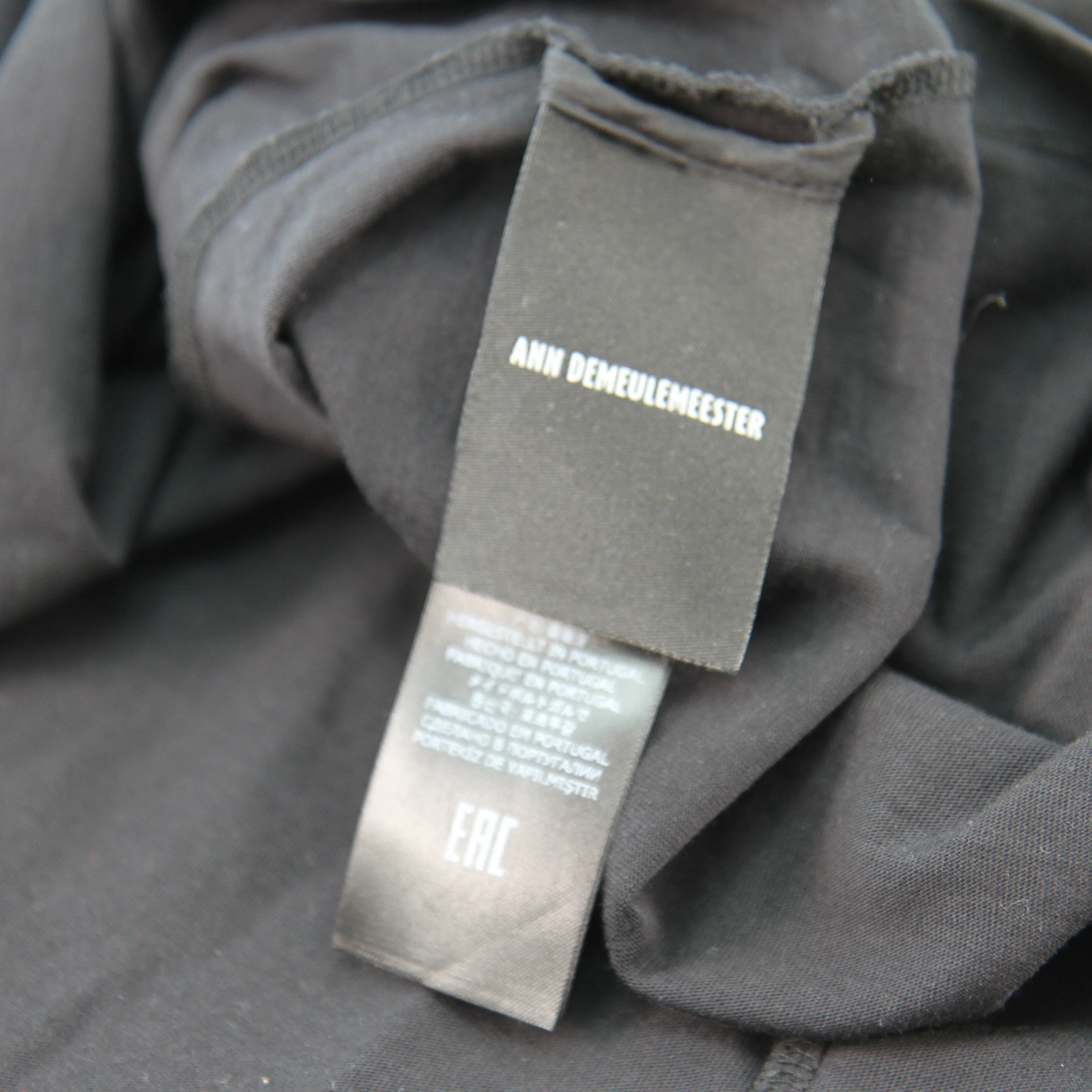 Ann Demeulemeester Womens Tee Shirt Large