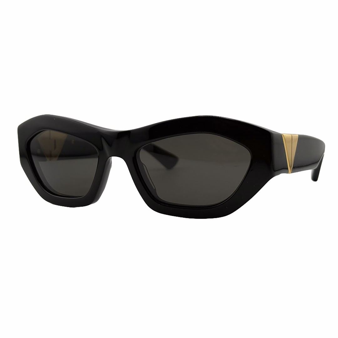 BOTTEGA VENETA BV1221S Black Women’s Sunglasses 54mm 18mm 125mm XL -001- JAPAN