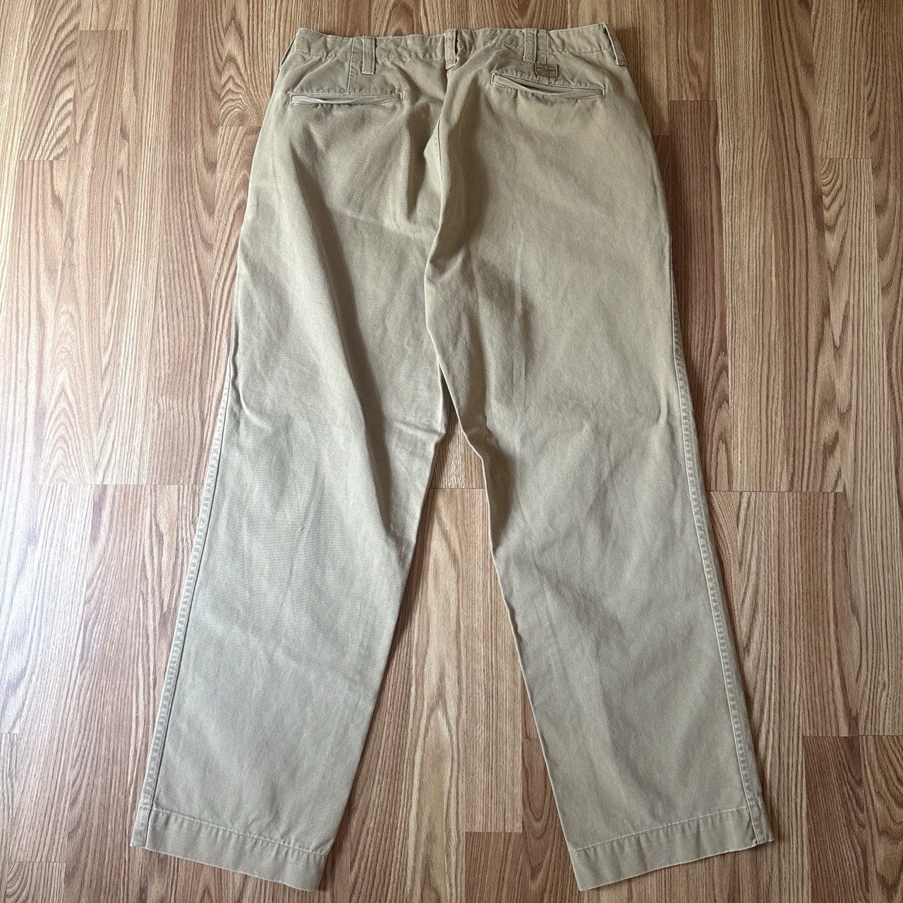 Polo Jeans Co. Ralph Lauren Men’s Beige Chino Pants Cotton Twill Straight 34