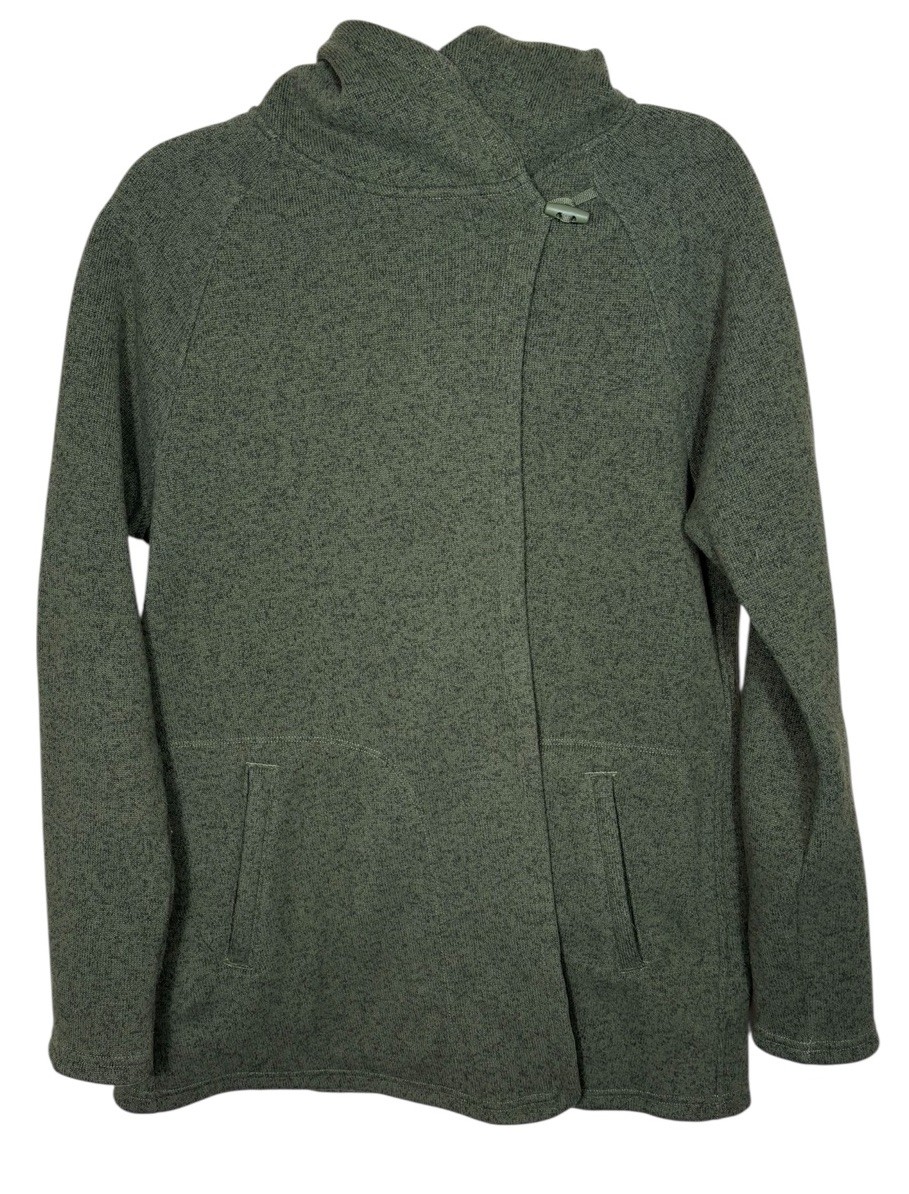 The North Face Crescent Wrap Women’s Size Large Green Hooded