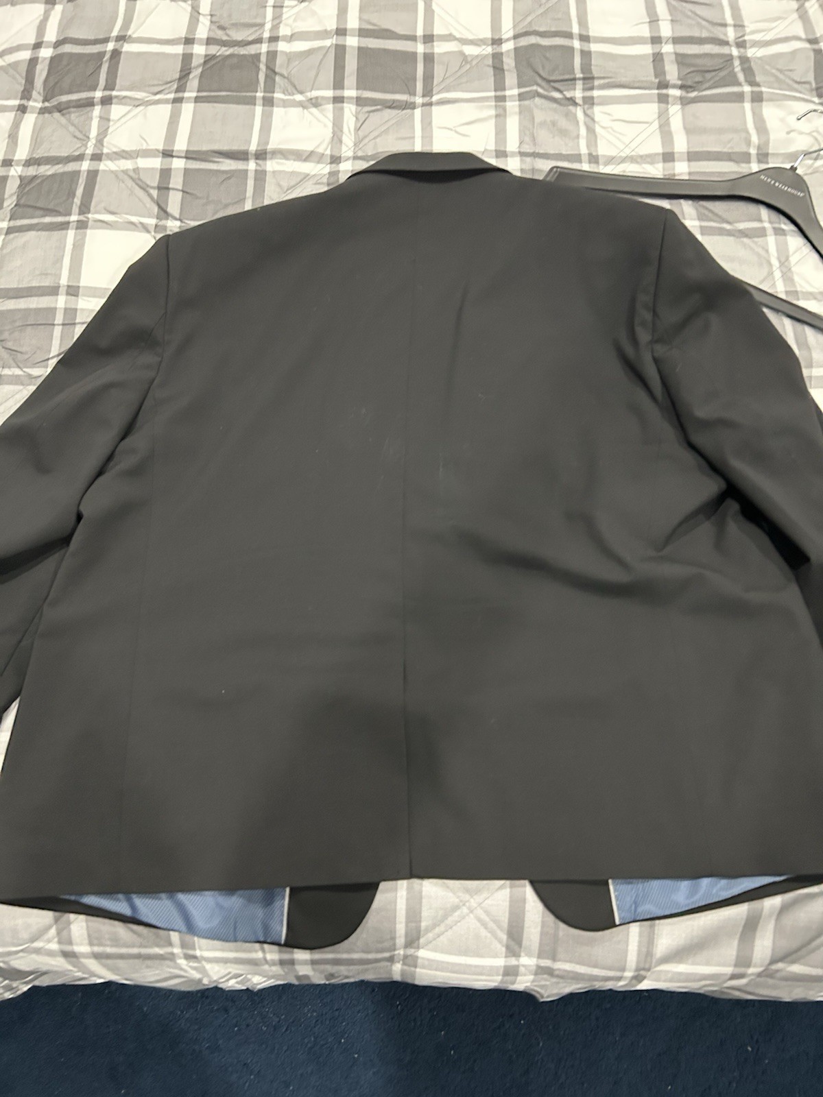 Oak Hill Perfect Fit Jacket-Relaxer Suit Jacket 52R Black & Pants 48W 30L
