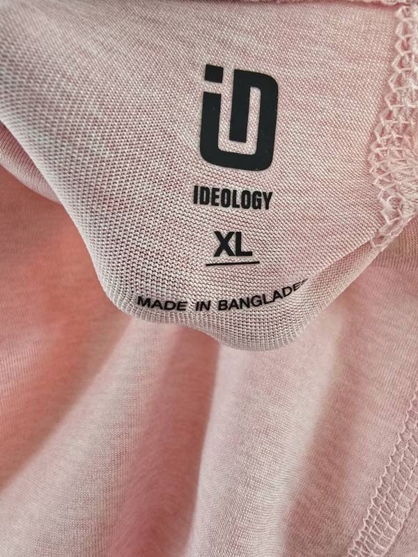 ID Ideology Core Stretch Capri Leggings Big Girls XL Rose Shadow Elastic Waist