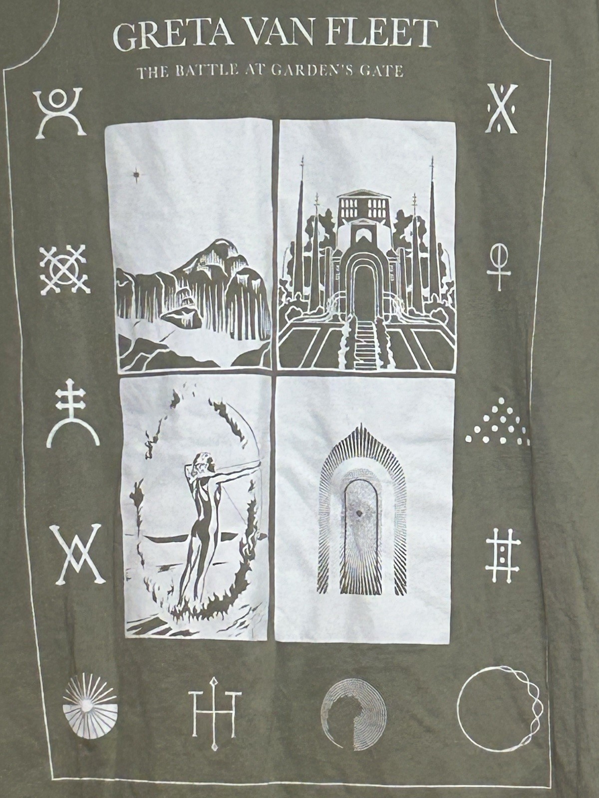GRETA VAN FLEET -THE BATTLE AT GARDEN’S GATE 2021 M T-Shirt