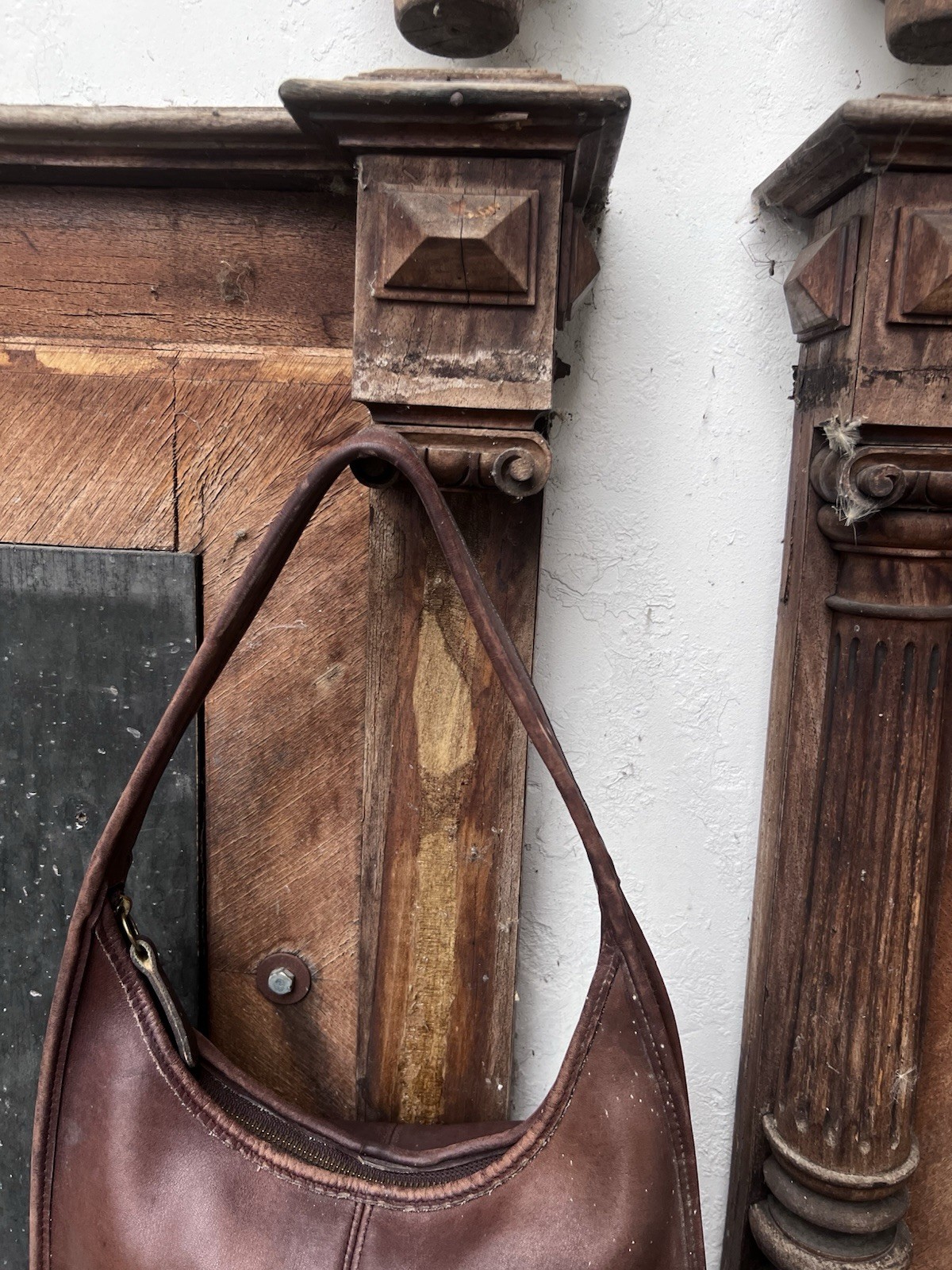 Rare Vintage Coach Ergo 9025 Hobo Leather Bag 1997 Archive Piece
