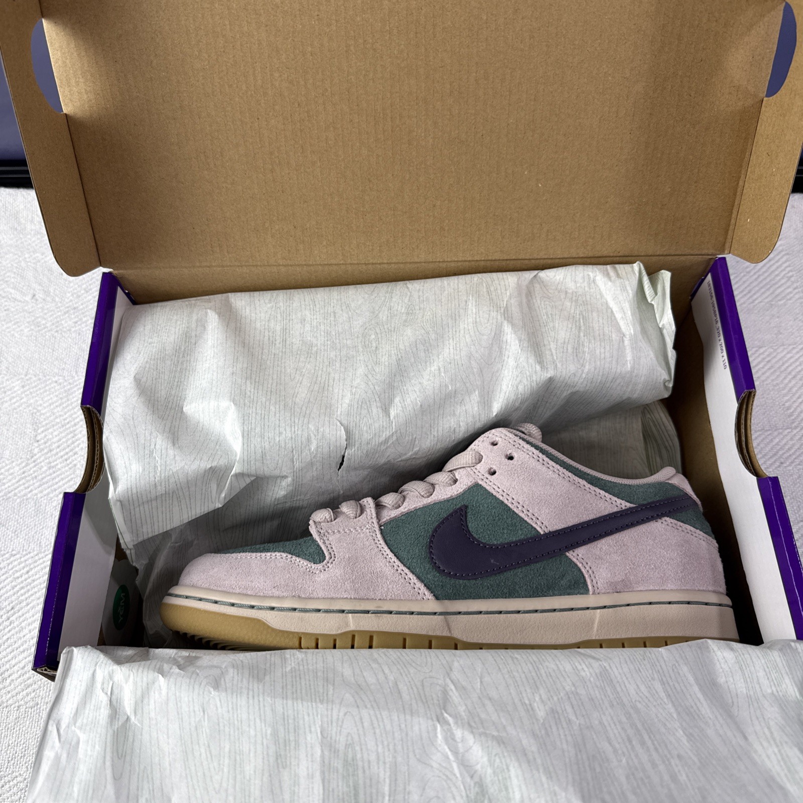 Nike SB Dunk Low Pro Mineral Slate Dark Raisin – Size 8M / 9.5W (HQ1625-300)