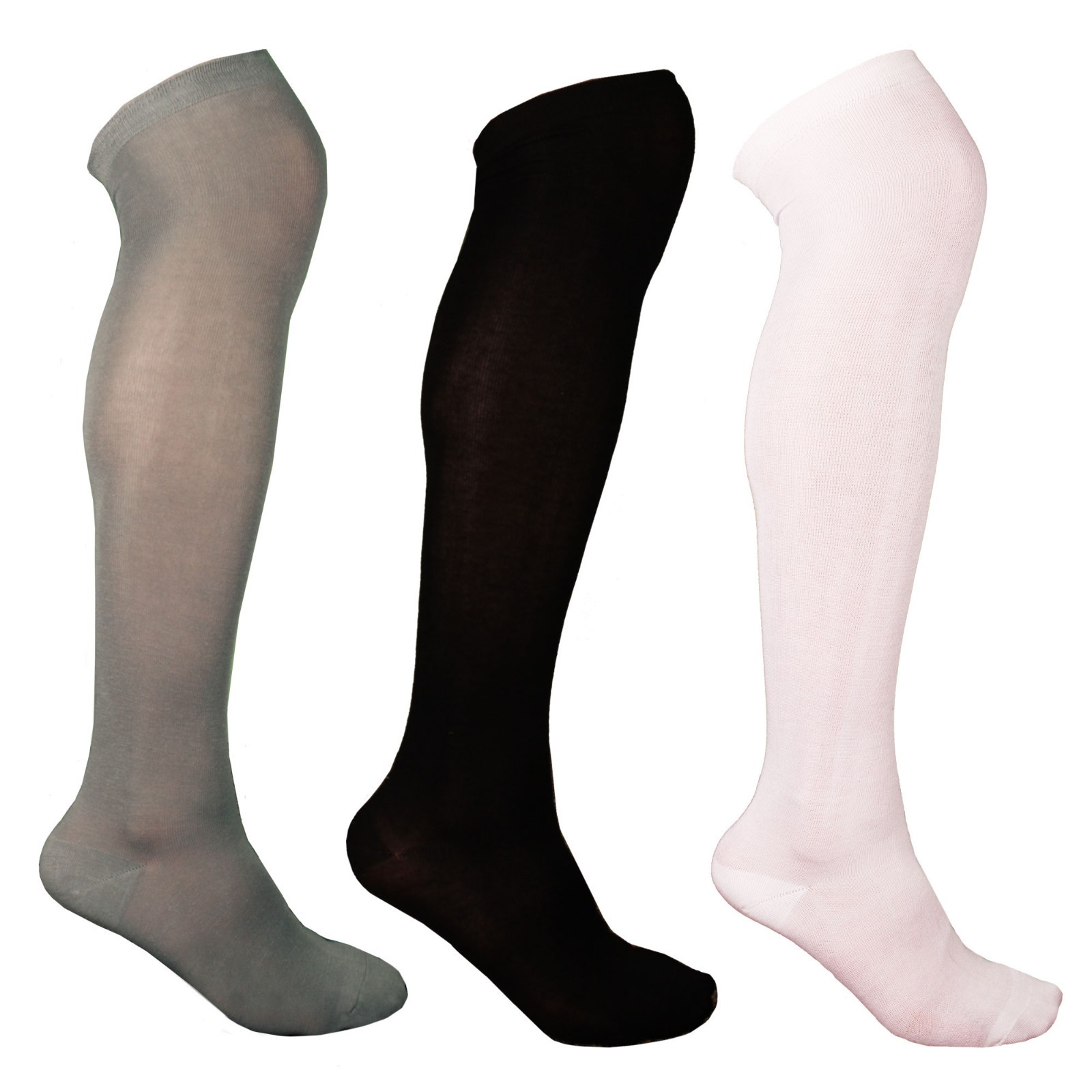 Women’s Bamboo Knee High Trouser Socks – Rayon from Bamboo Casual Dress 3 Pair
