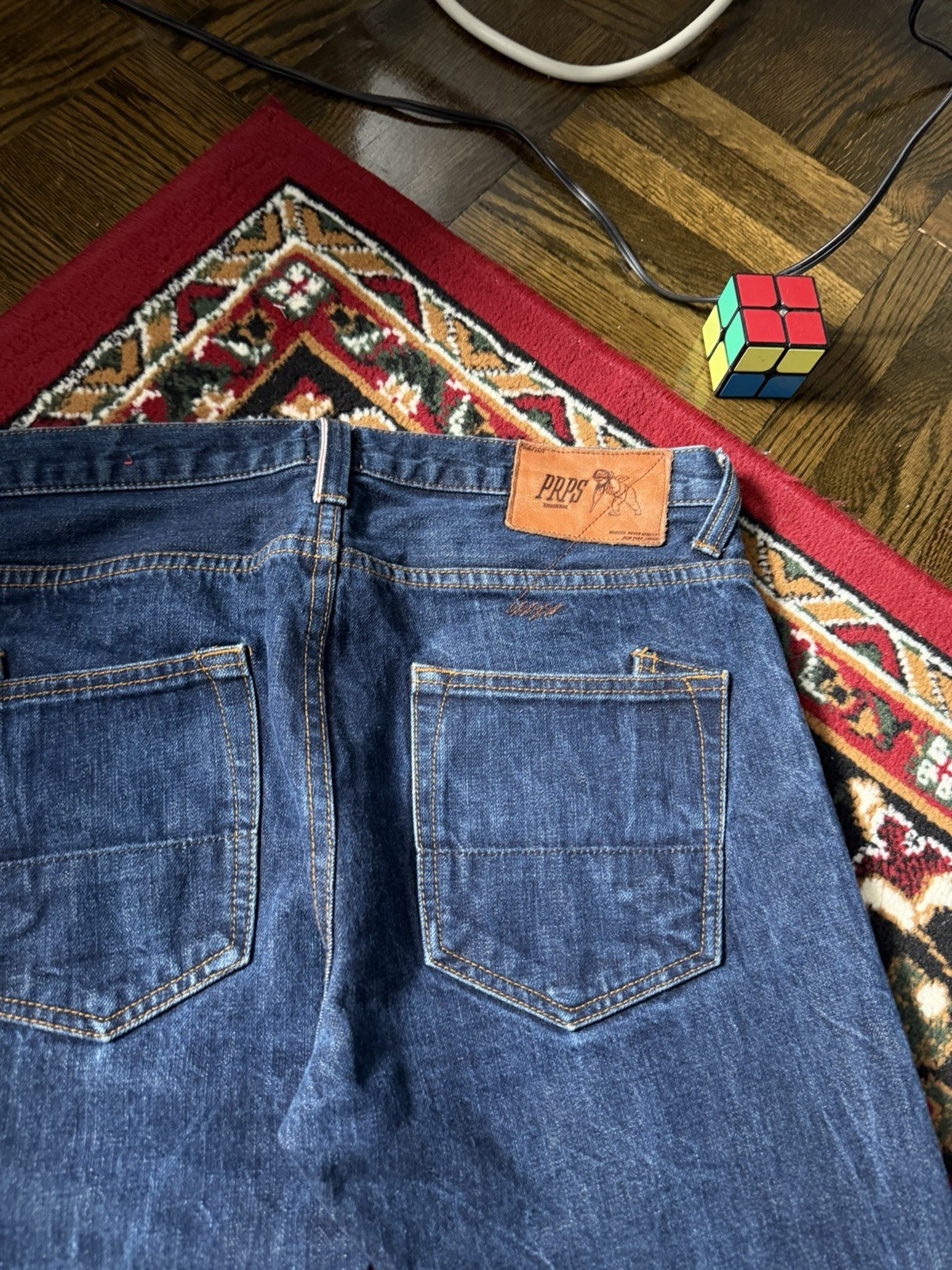 PRPS Selvedge Denim Jeans Janpanese Distressed Cotton Men’s 33
