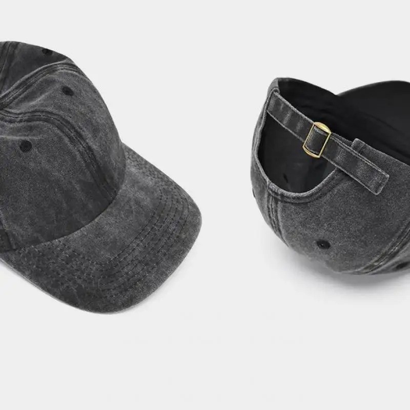 Vintage Baseball Cap Cotton Washed Snapback Dad Hat Hip Hop Outdoor