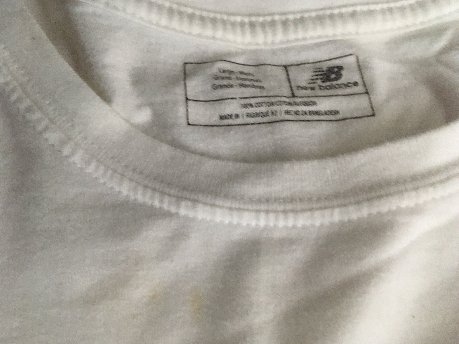New Balance 2015 New York Comic Con White Graphic Tee Shirt Large