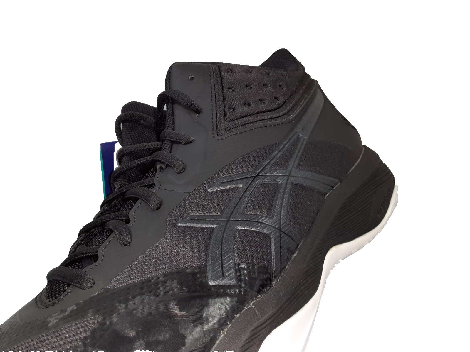 Asics Netburner Ballistic FF MT 1051A003-001 Mens 14 Black Mesh Volleyball Shoes