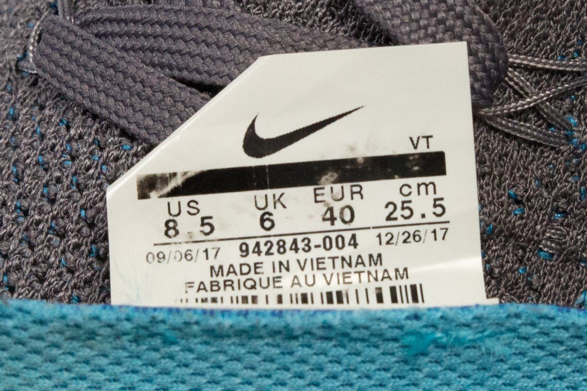 Nike Air Vapormax 2 Air Metropolis Grey Pink Teal Women’s Sneakers Size US 8.5