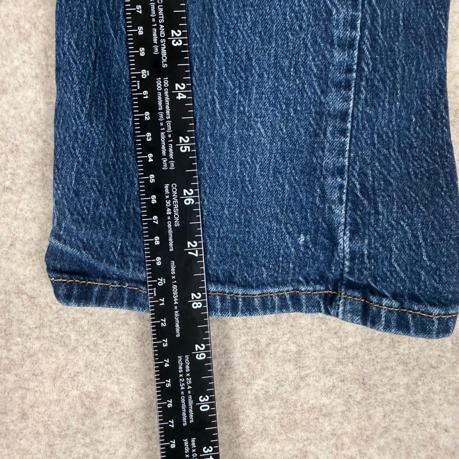 Levi’s 527 Slim Bootcut Jeans 31×30 Medium Wash Denim Blue Workwear