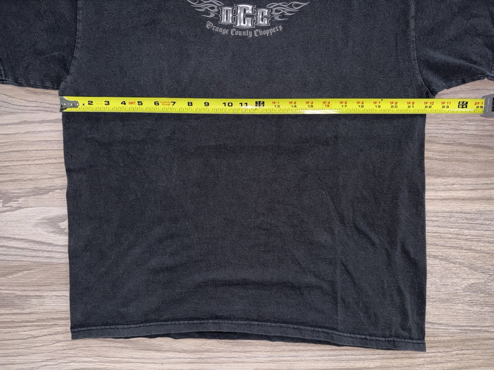 Vintage Orange County Choppers Flaming Sword T-Shirt Mens (XL) Motorcycle Y2K