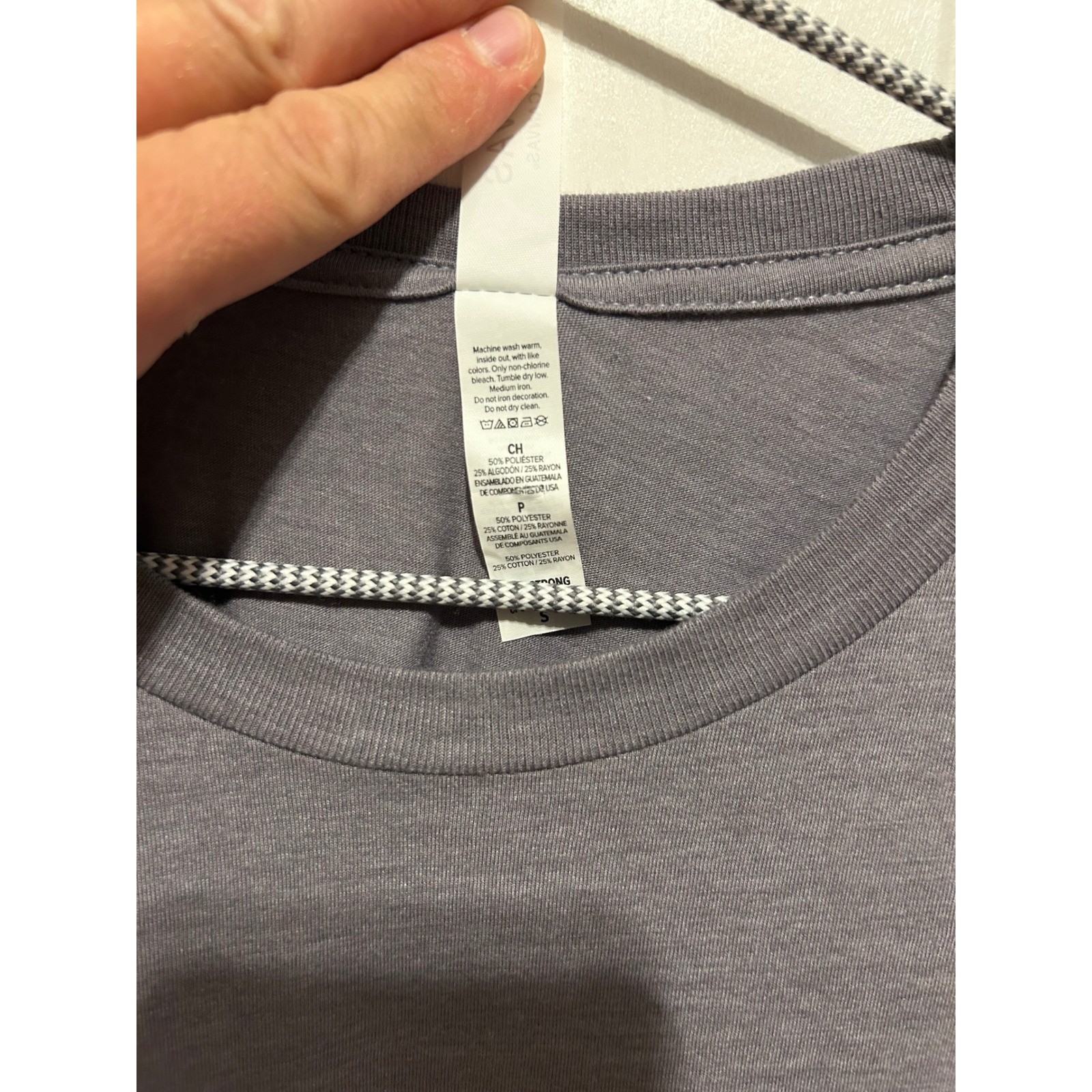 Bella Canvas Rocky Top Tennessee Graphic T-Shirt Gray Short Sleeve Small