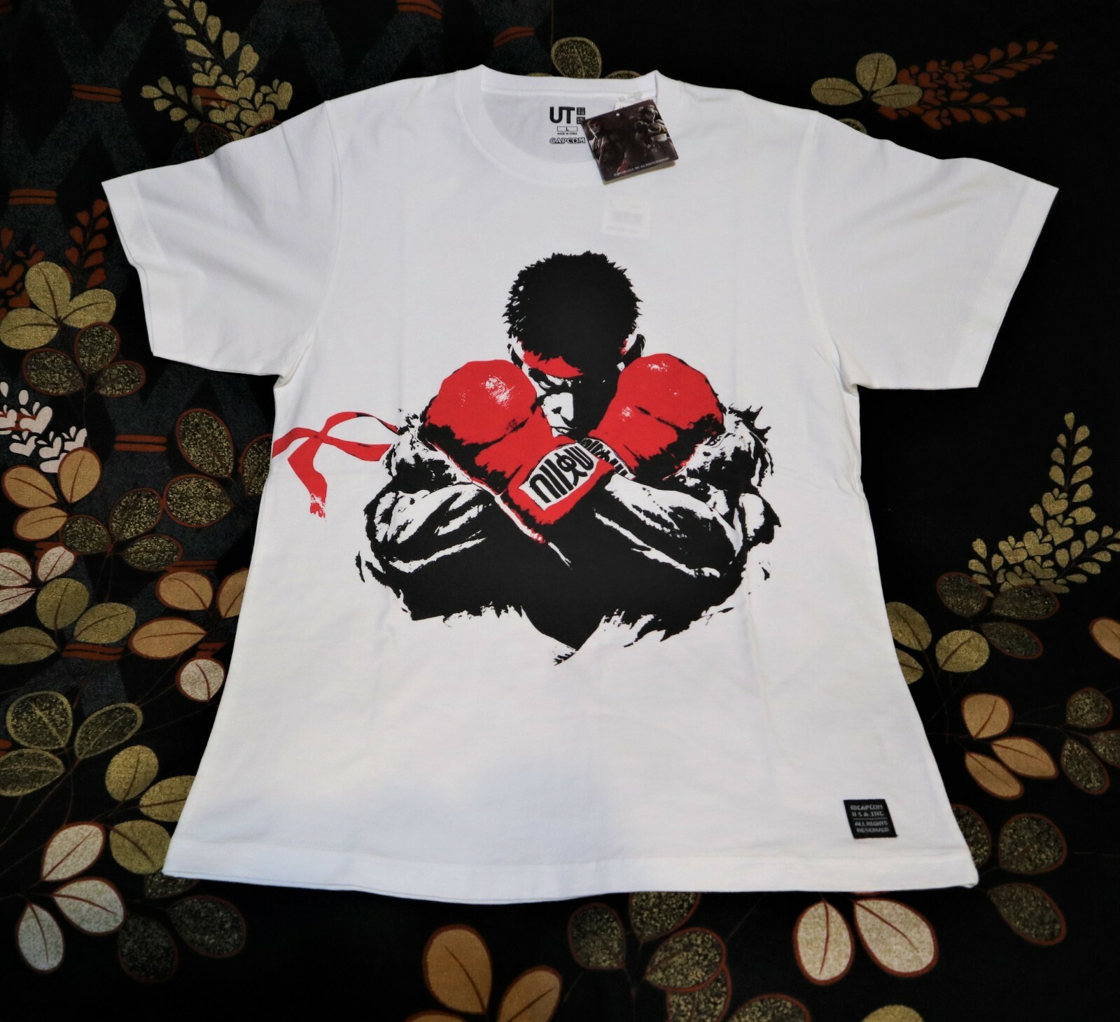 STREET FIGHTER CAPCOM X UNIQLO 100% GENUINE Tee XXS XS S M L XL XXL 3XL 4XL