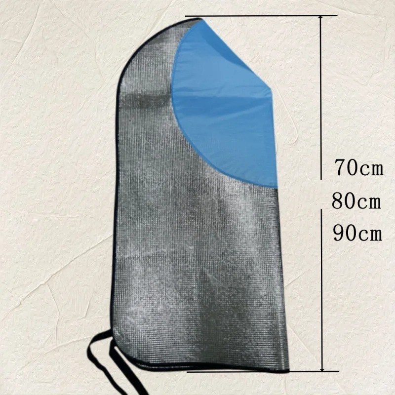 Sun & Rain Protection Hooded Cape – Breathable UV Hat for Farming/Gardening