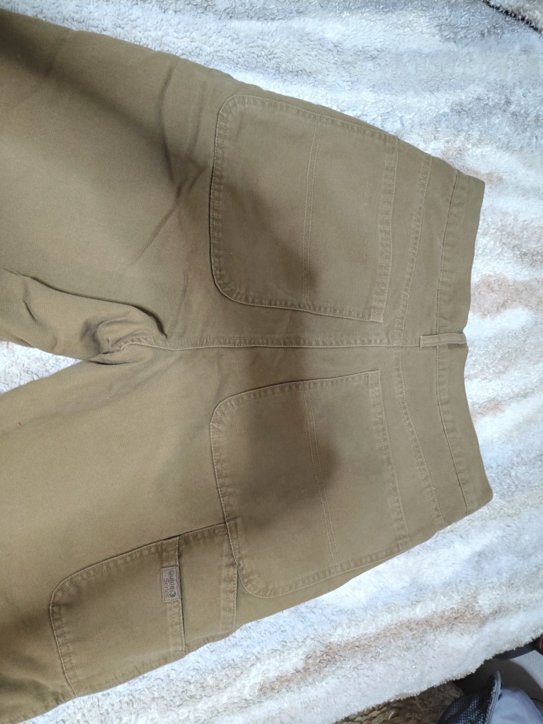 Guide Series Fleece Lined Multi Pocket Insulated Cotton Canvas Pants Sz 30 x 30