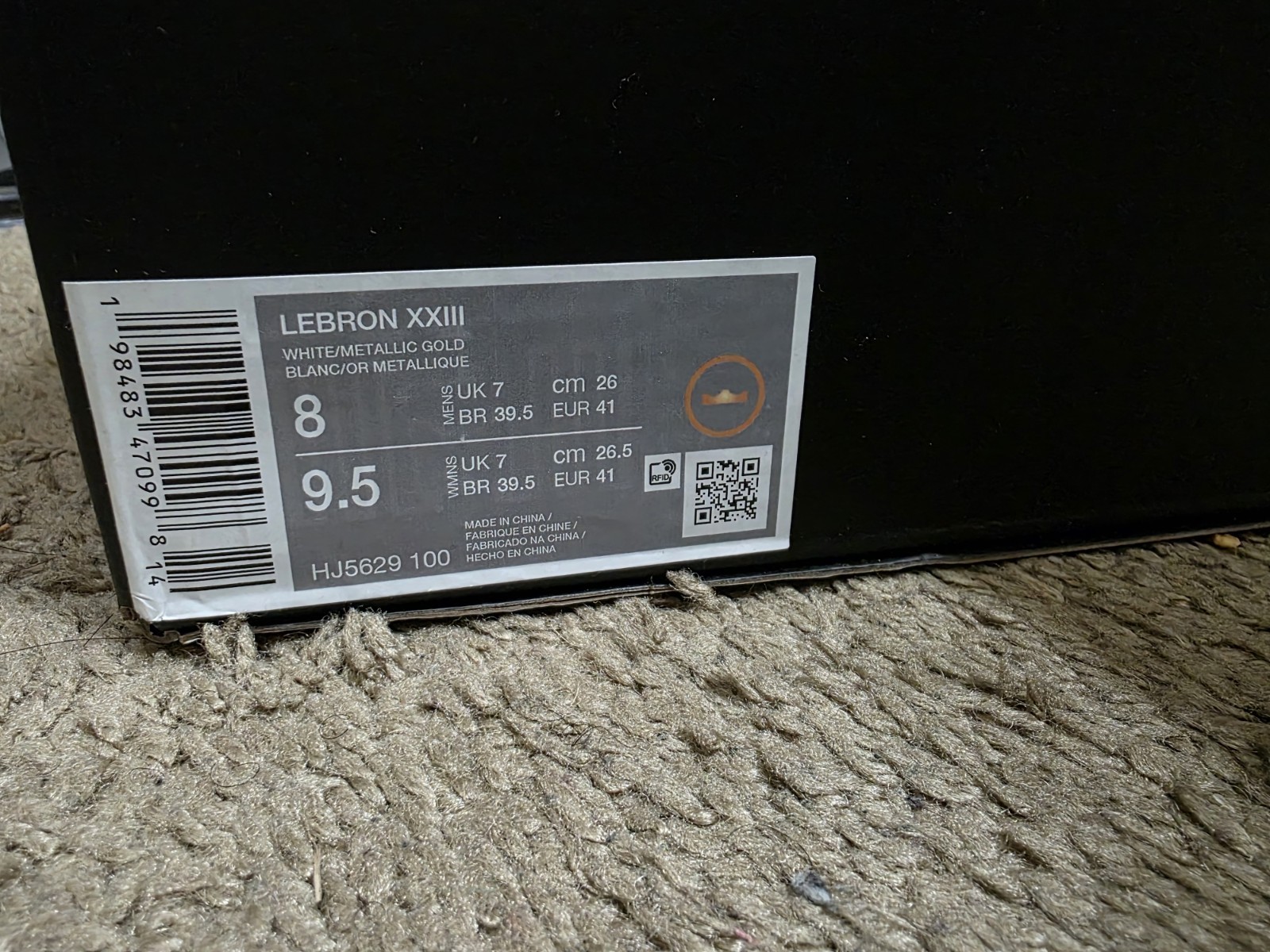 Nike LeBron 23 Grand Opening Men’s 8 US